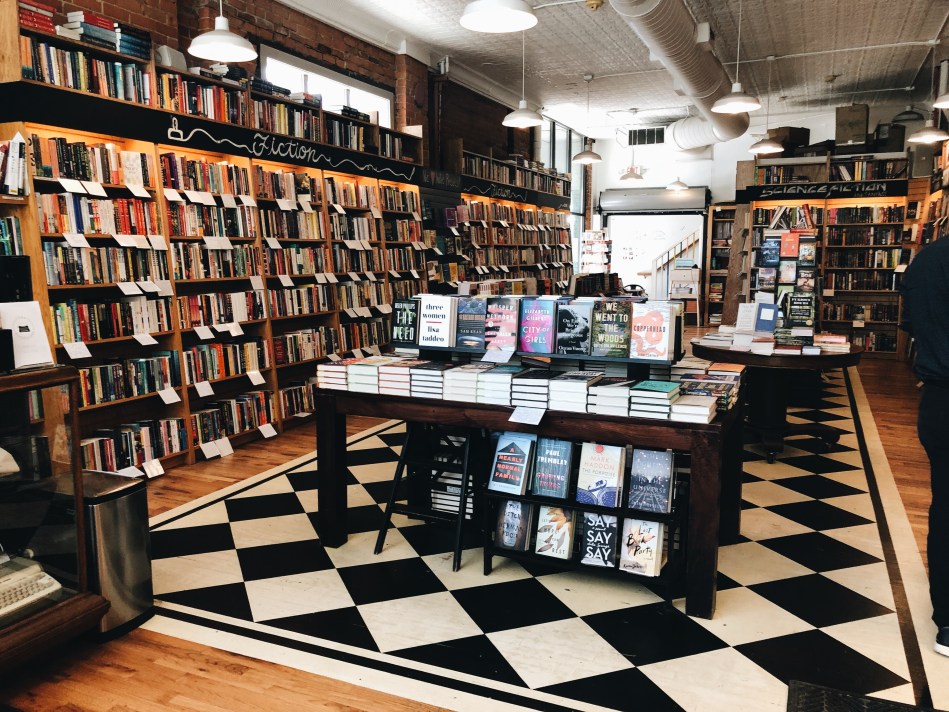 This is an original photo of Literati Bookstore in Ann Arbor Michigan, by Independent Book Review