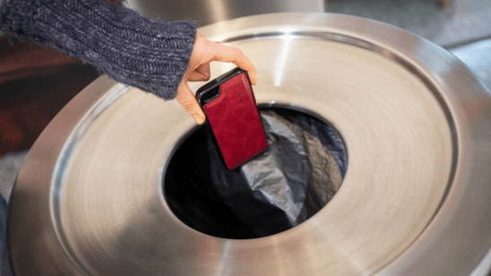 One of the tips for developing a reading habit is to separate yourself from your phone